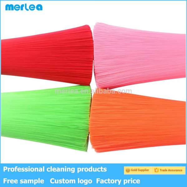 Excellent quality flaggable PET broom brush bristle filament